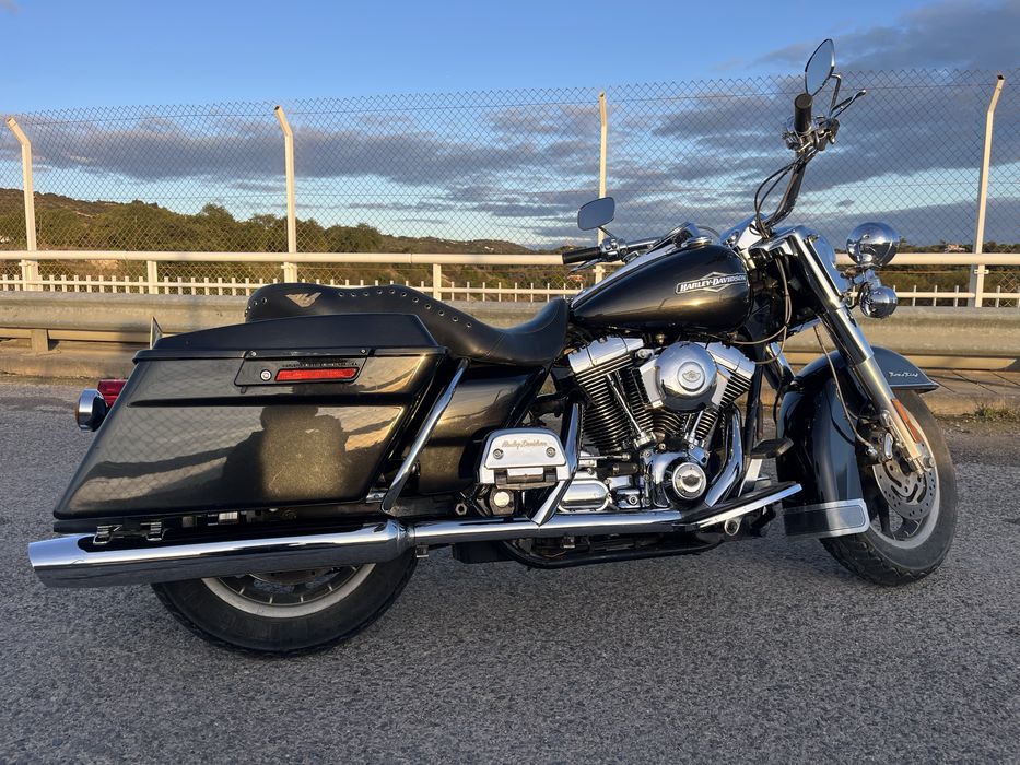 Harley Davidson Road King 1450 de 2001 • Pronta a viajar