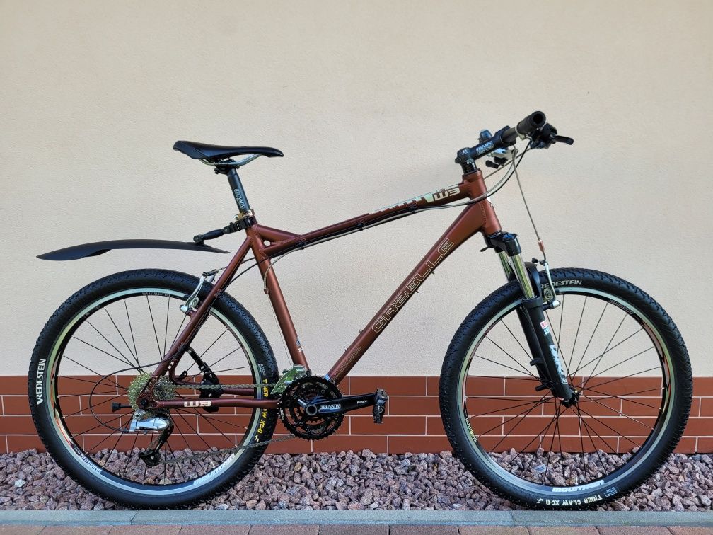 Rower górski 26" GAZELLE W3 * Shimano Deore LX 3x9 * handmade *  53 cm