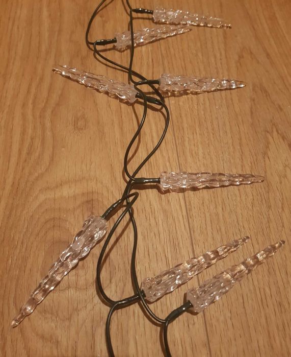 Sople Lampki Choinkowe Świąteczne Podwójny sznur