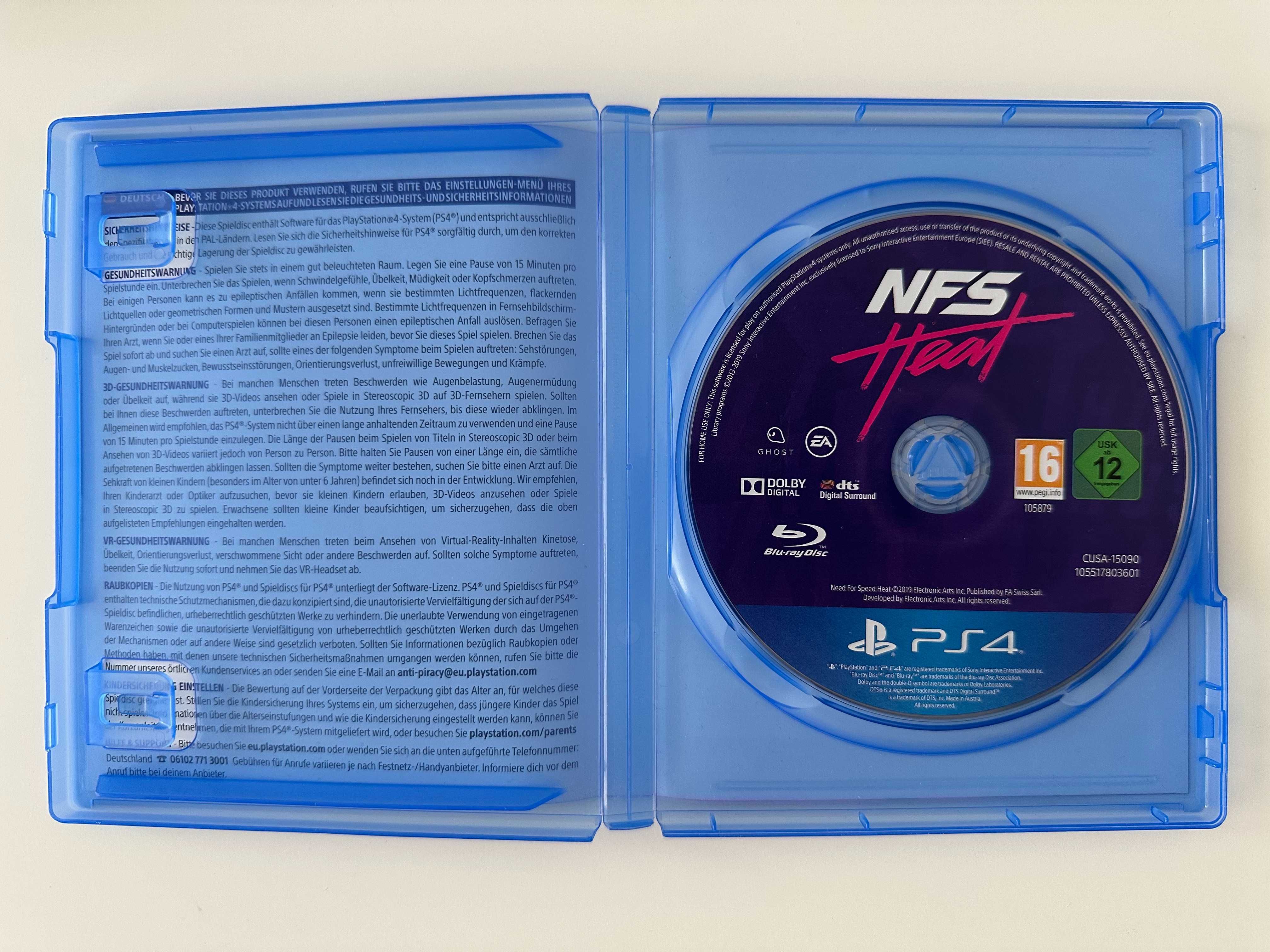 Need for Speed Heat, гонки, Sony Playstation 4, PS4, PS5