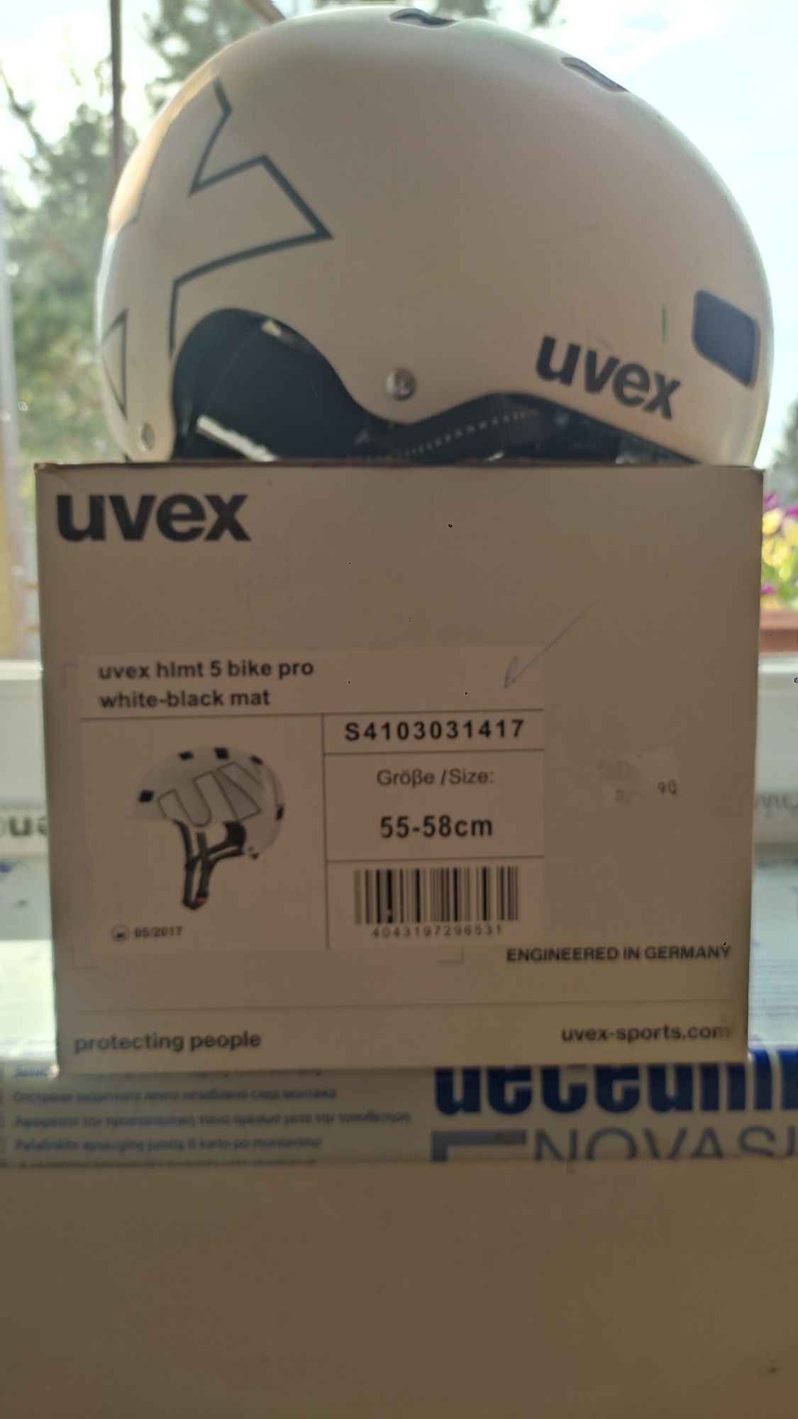 Kask uvex hlmt 5 bike pro.