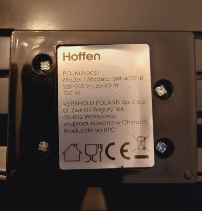 Opiekacz do kanapek/toster