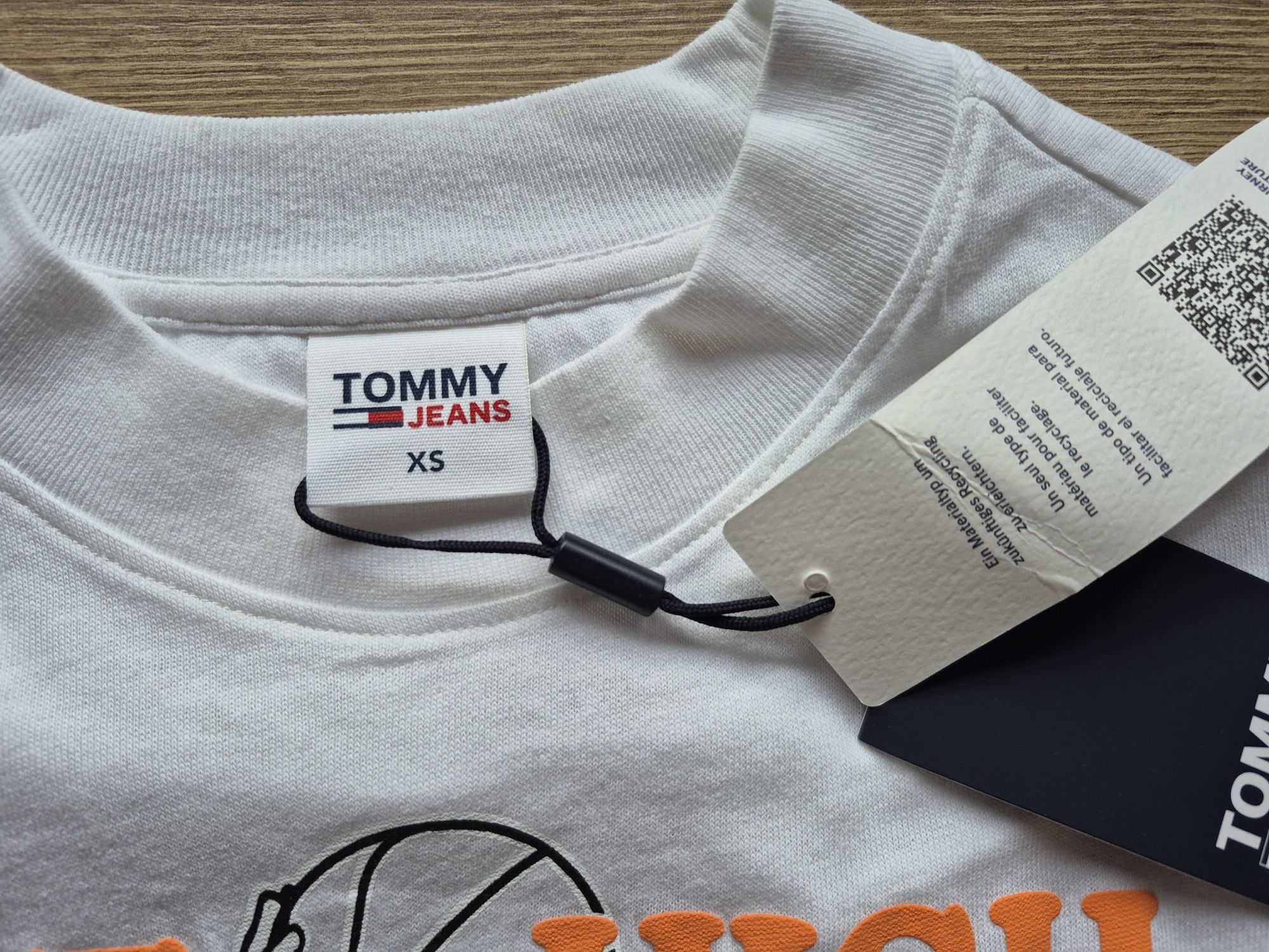 Bluzka Koszulka Crop Top Tommy Hilfiger XS