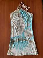Пляжный сарафан платье Christian Audigier Ed Hardy  Оригинал