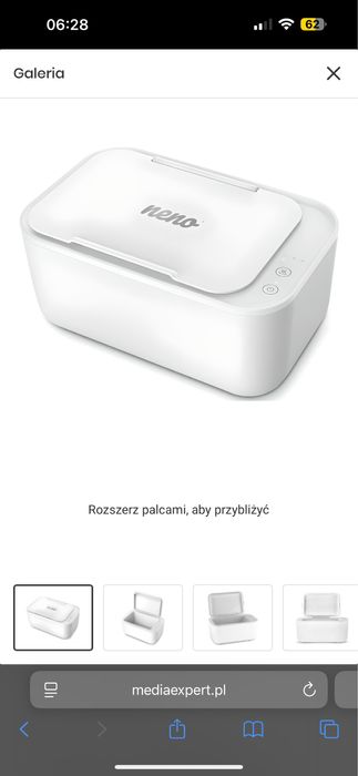 Ogrzewacz do chusteczek neno niemowle