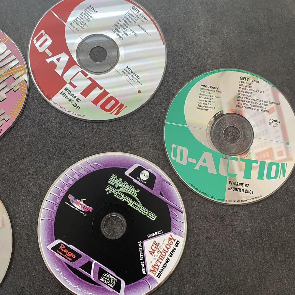 Cd action retro gry zestaw