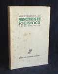 Livro Abreviatura de Princípios de Sociologia H. Spencer II