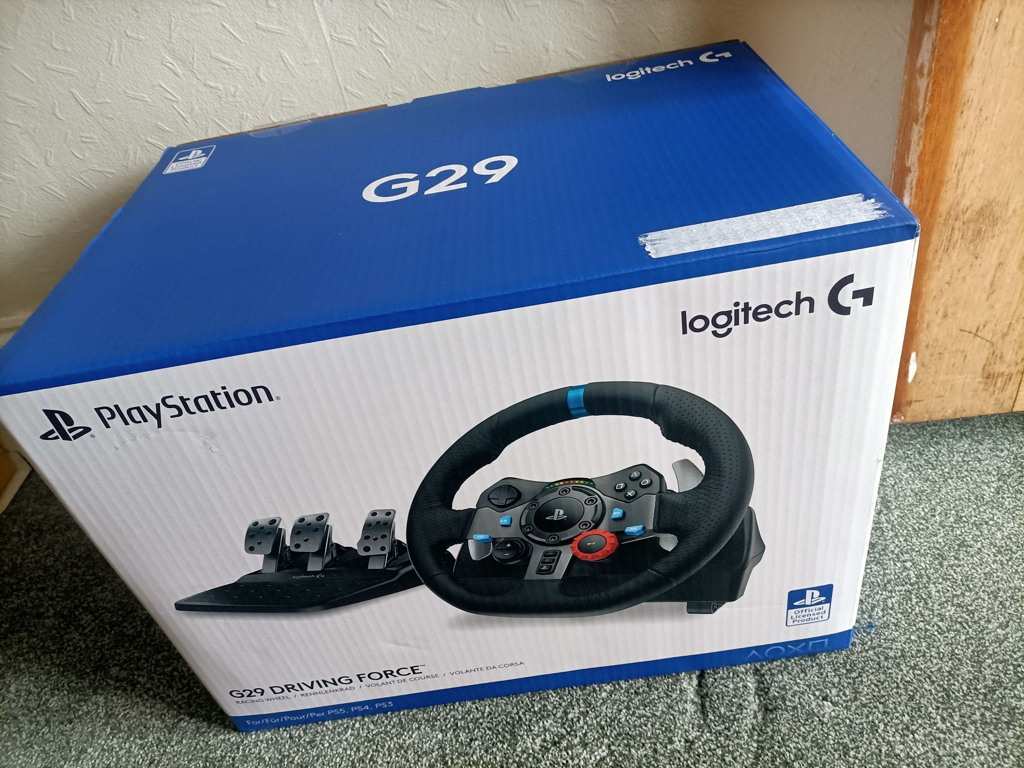 Logitech g29 play station PC ігровий руль з педалями