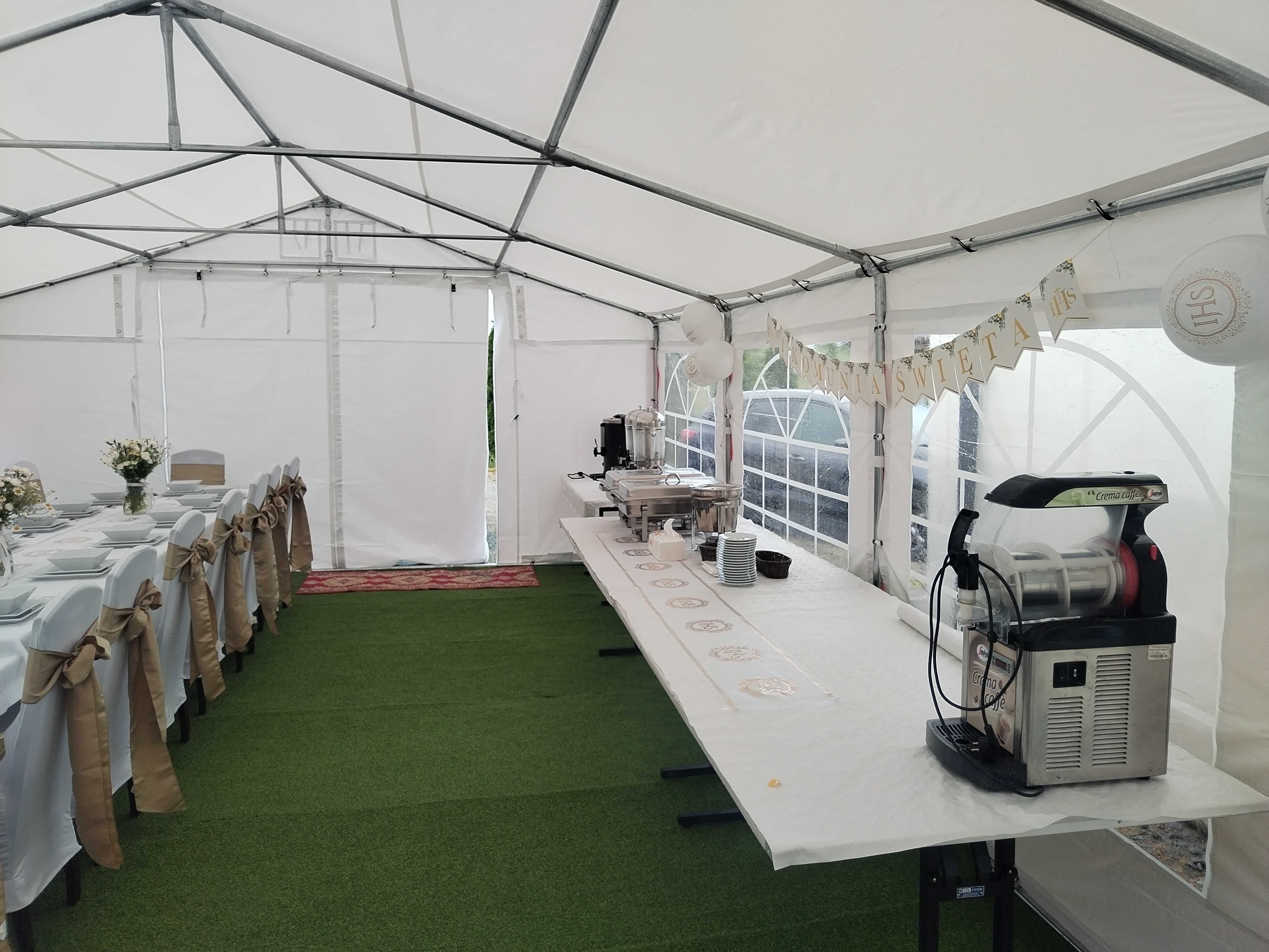 Wynajem namiotu imprezowego 8x5m