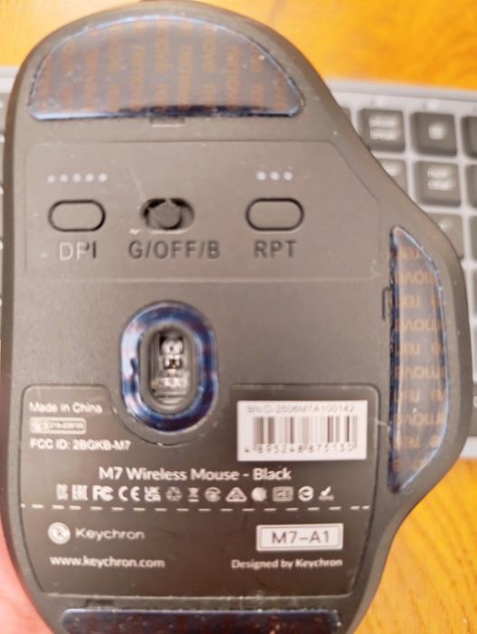 Myszka + klawiatura keychron ideał