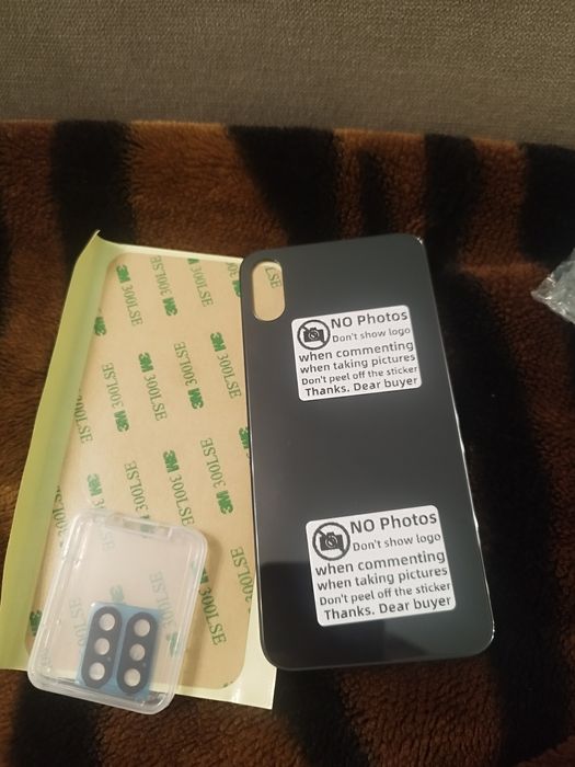 Задня кришка ,панель iPhone X black