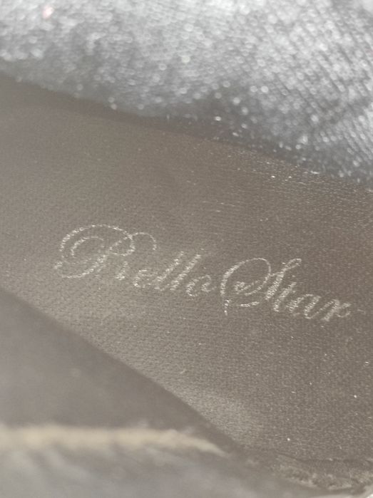 Czarne botki damskie na słupku Bello Star nr 38