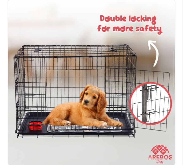 Składana klatka dla psa 92,5x60x66