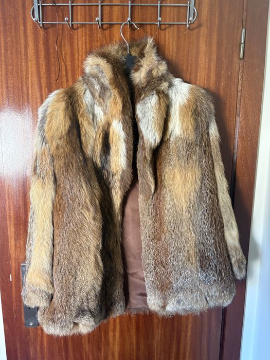 Casaco de pele natural