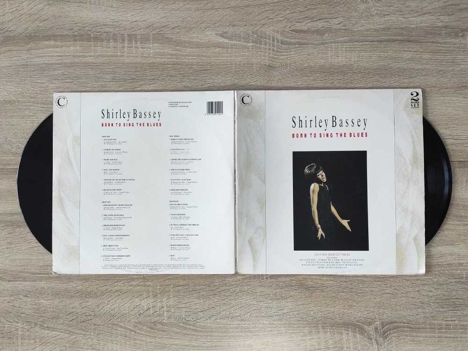 Коллекционный винил: Shirley Bassey "Born to Sing the Blues" 2LP EX\VG