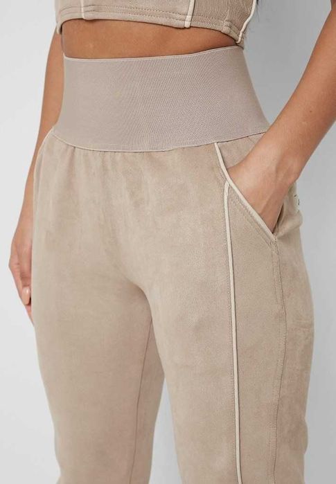 Шикарні теплі штани джогери Maniere De Voir