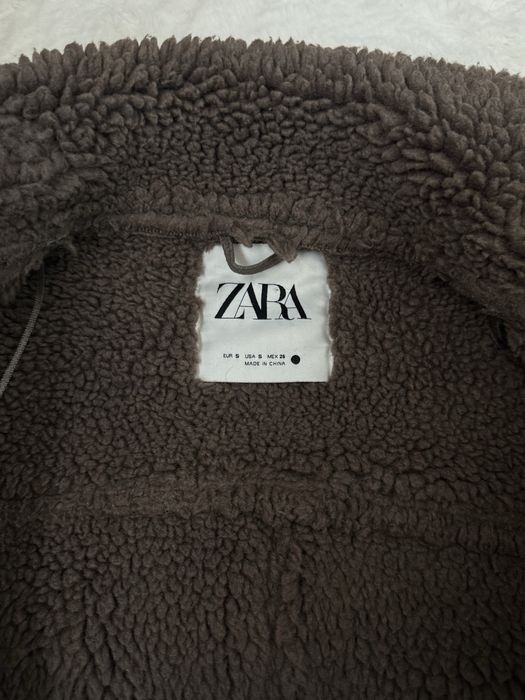 Дублянка ZARA коричнева