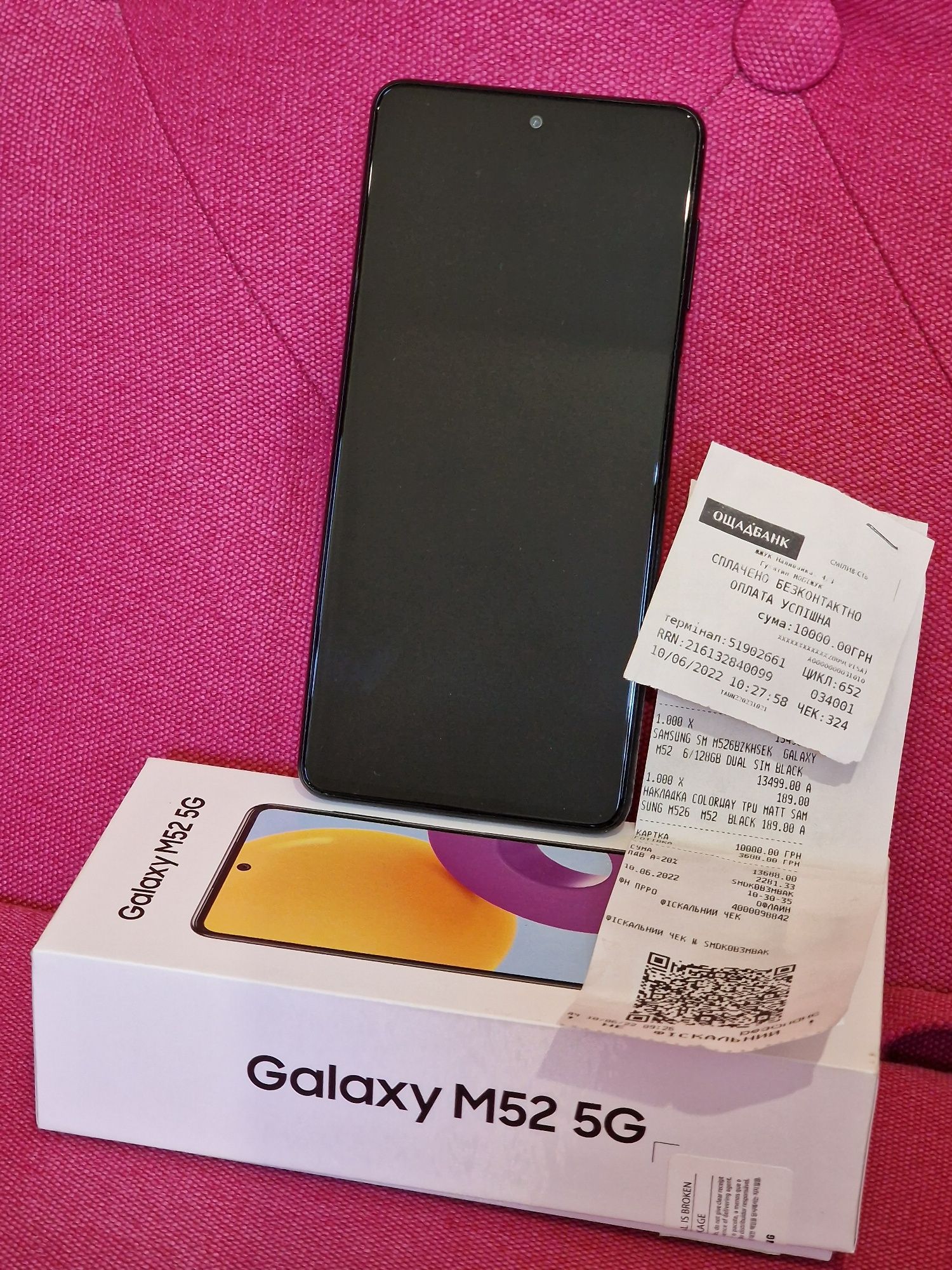Телефон Samsung М52 5G