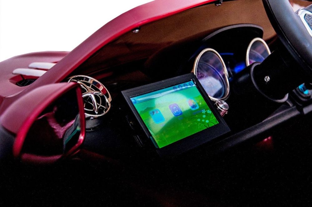 Auto na akumulator MERCEDES SL65 z panelem LCD MP4 KOŁA EVA 2.4Ghz