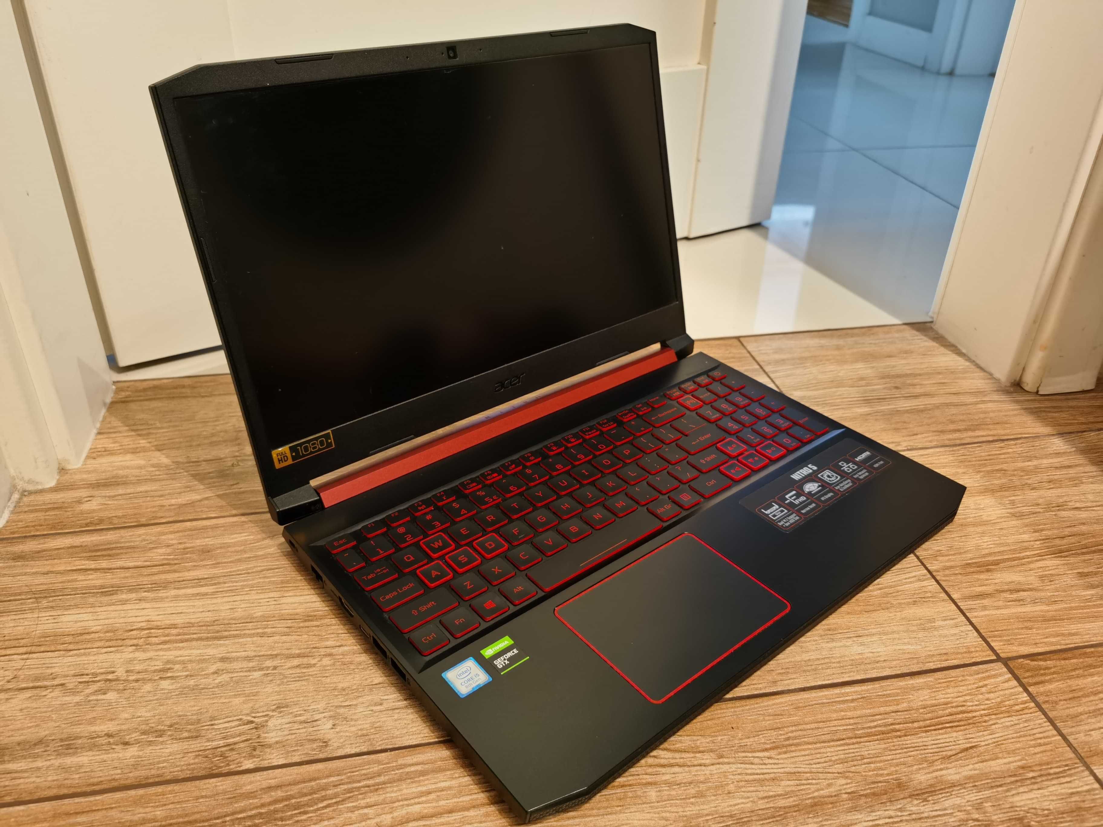 GAMINGOWY Laptop ACER Nitro 5-15.6" i5 8X4.10Ghz,16GB/GTX1650-4GB