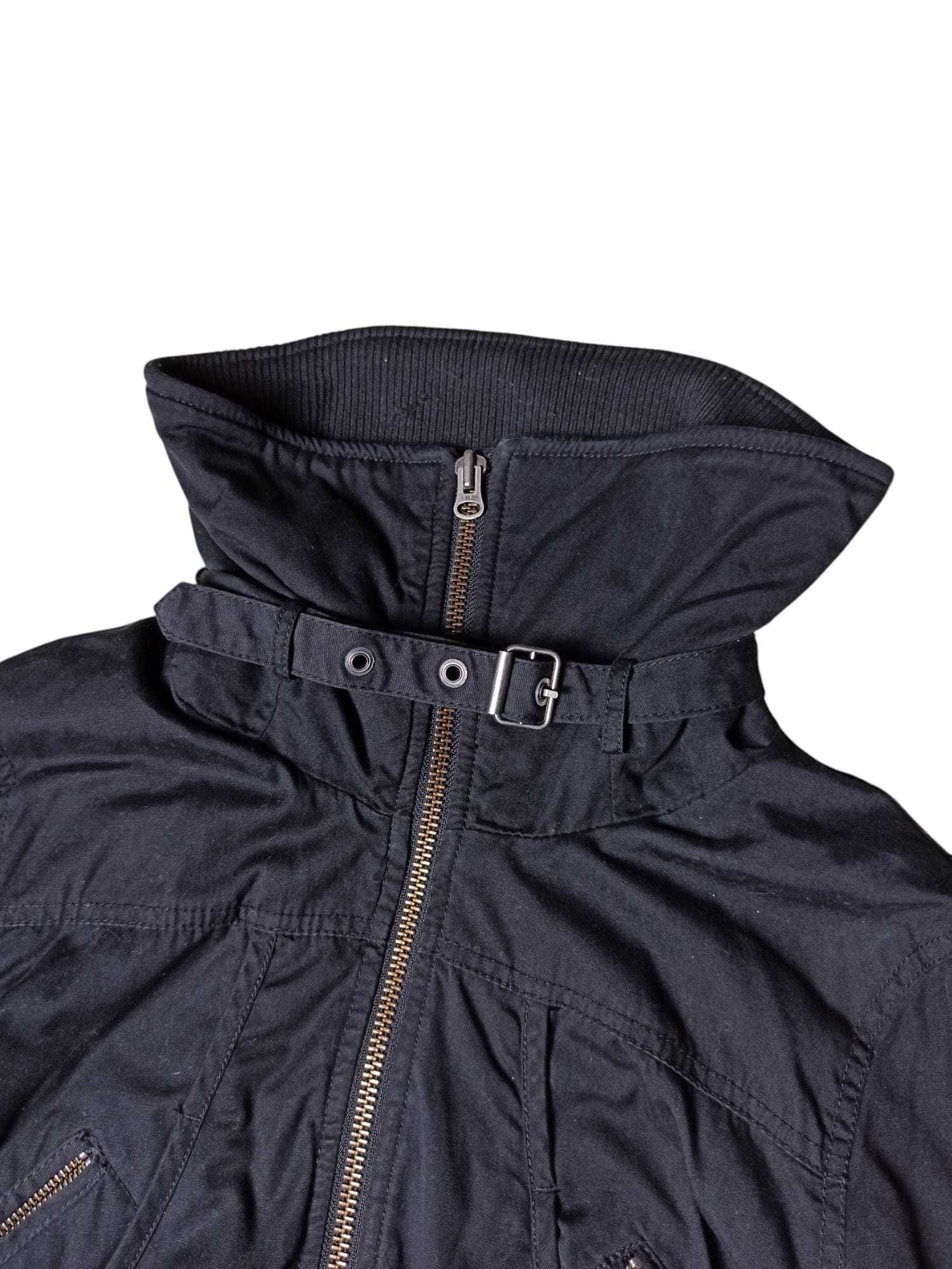 Avant Garde Y2K Futuristic Opium Swag Jacket Long Collar
Kurtka Bomber