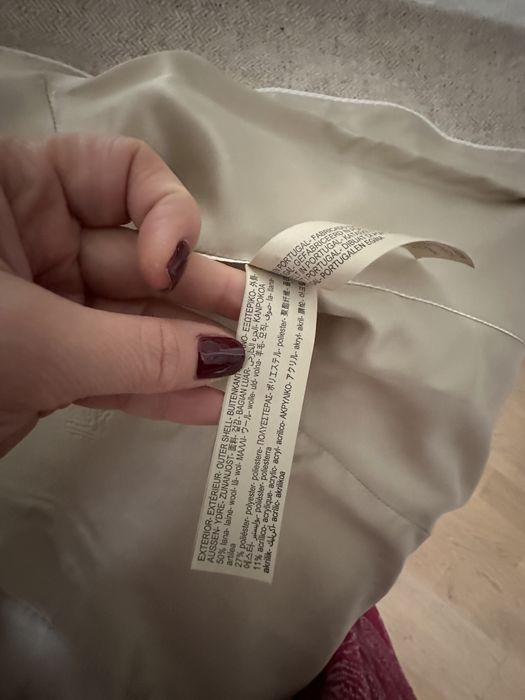 Жакет, піджак, брюки, штани Massimo Dutti, шерсть