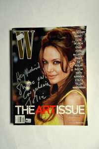 Revista W, Vol 36, n.º 11, Nov 2007. Angelina Jolie. Envio grátis.