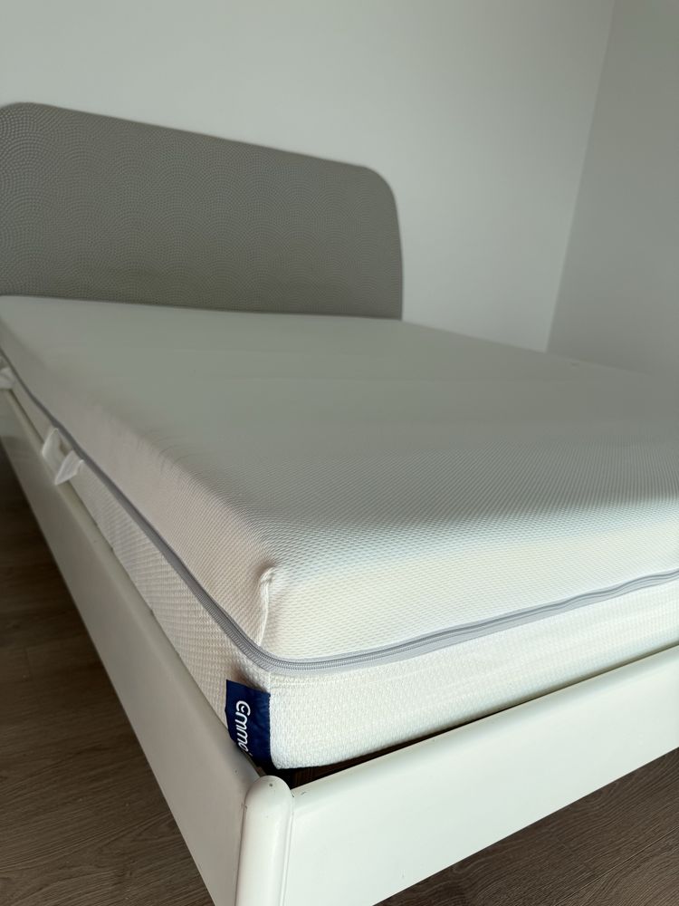 Cama ikea 160x200 com colchao emma como novos