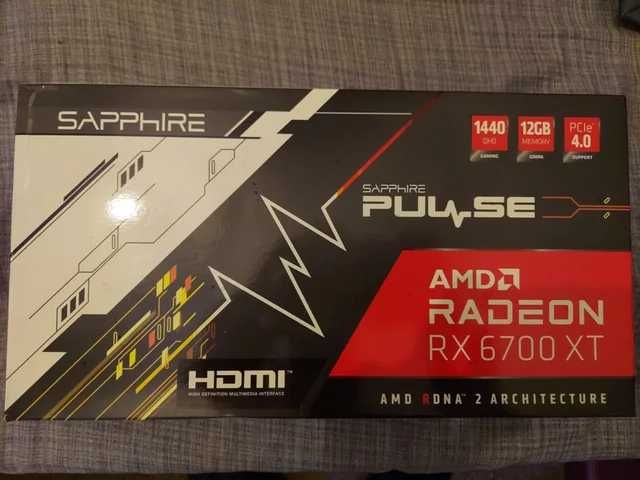 AMD Sapphire Pulse 6700xt 12GB