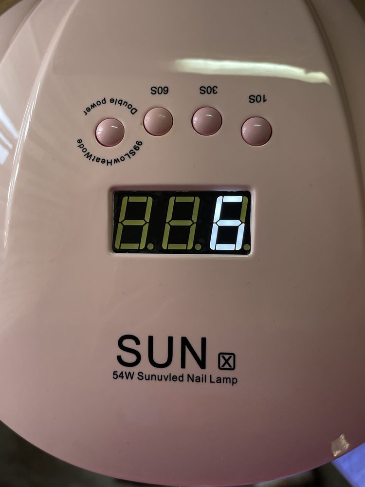 Лампа для манікюру Sun 54w