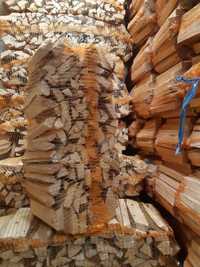 Drewno rozpałkowe, suche, sosnowe oraz dębowe