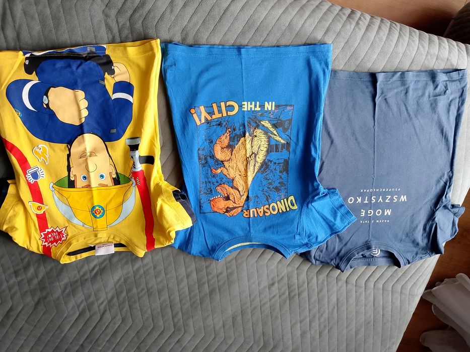 Paka ubrań chłopiec 116 cm t-shirty, bluzki, Ninjago, 5.10.15, Smyk