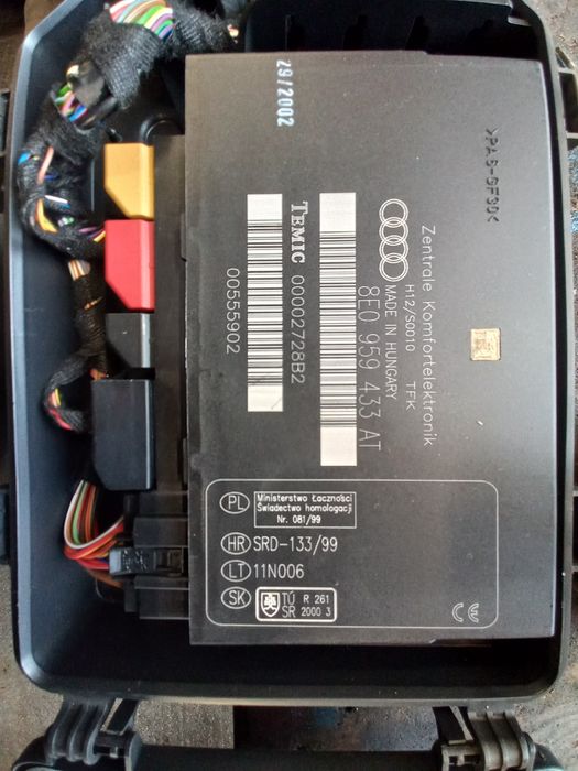 Moduł sterownik komfortu audi a4 b6 b7