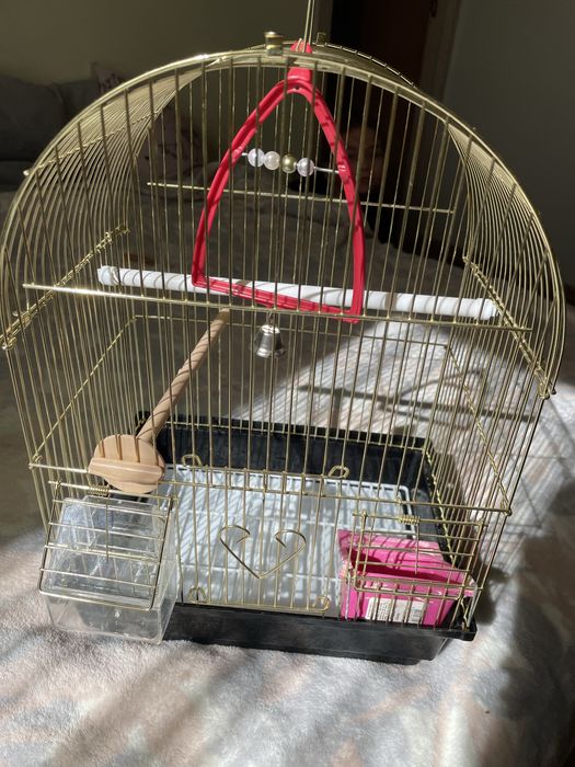 Клітка для хвилястого папуги або невеликих пташок