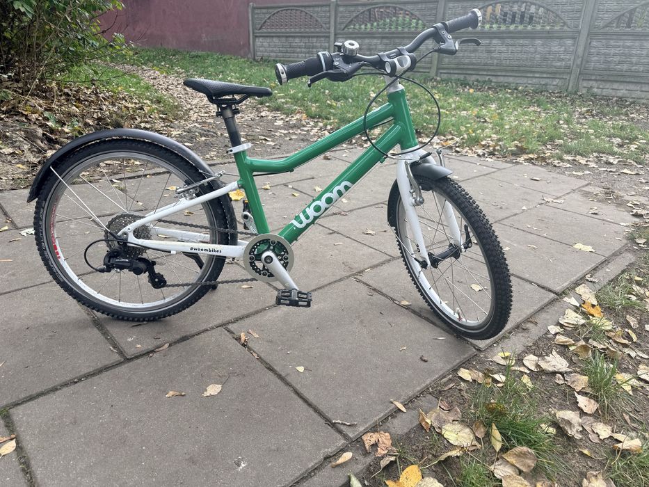 Rower Woom 4 zielony