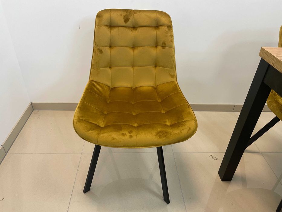 (583) Stół rozkładany + 6 krzeseł, loft, okazja 1550 zł nowy!