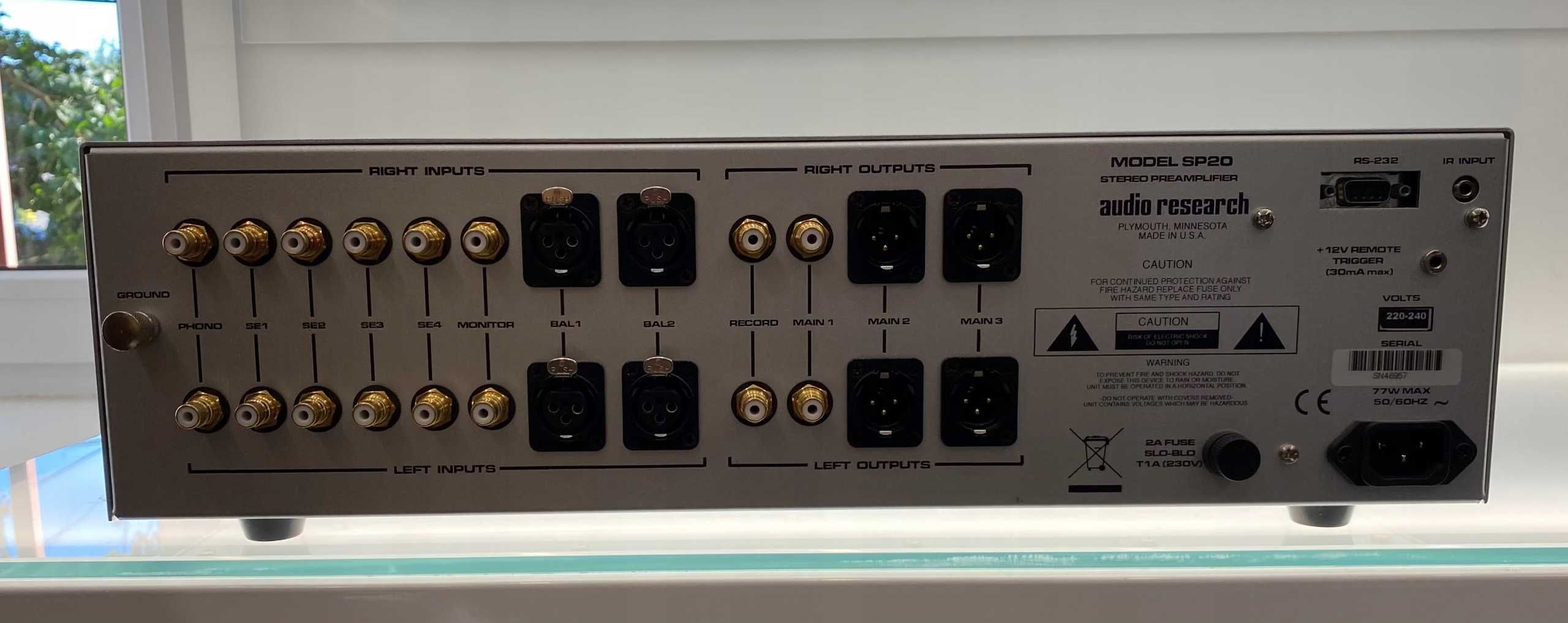 Audio Research SP20 przedwzmacniacz preamp