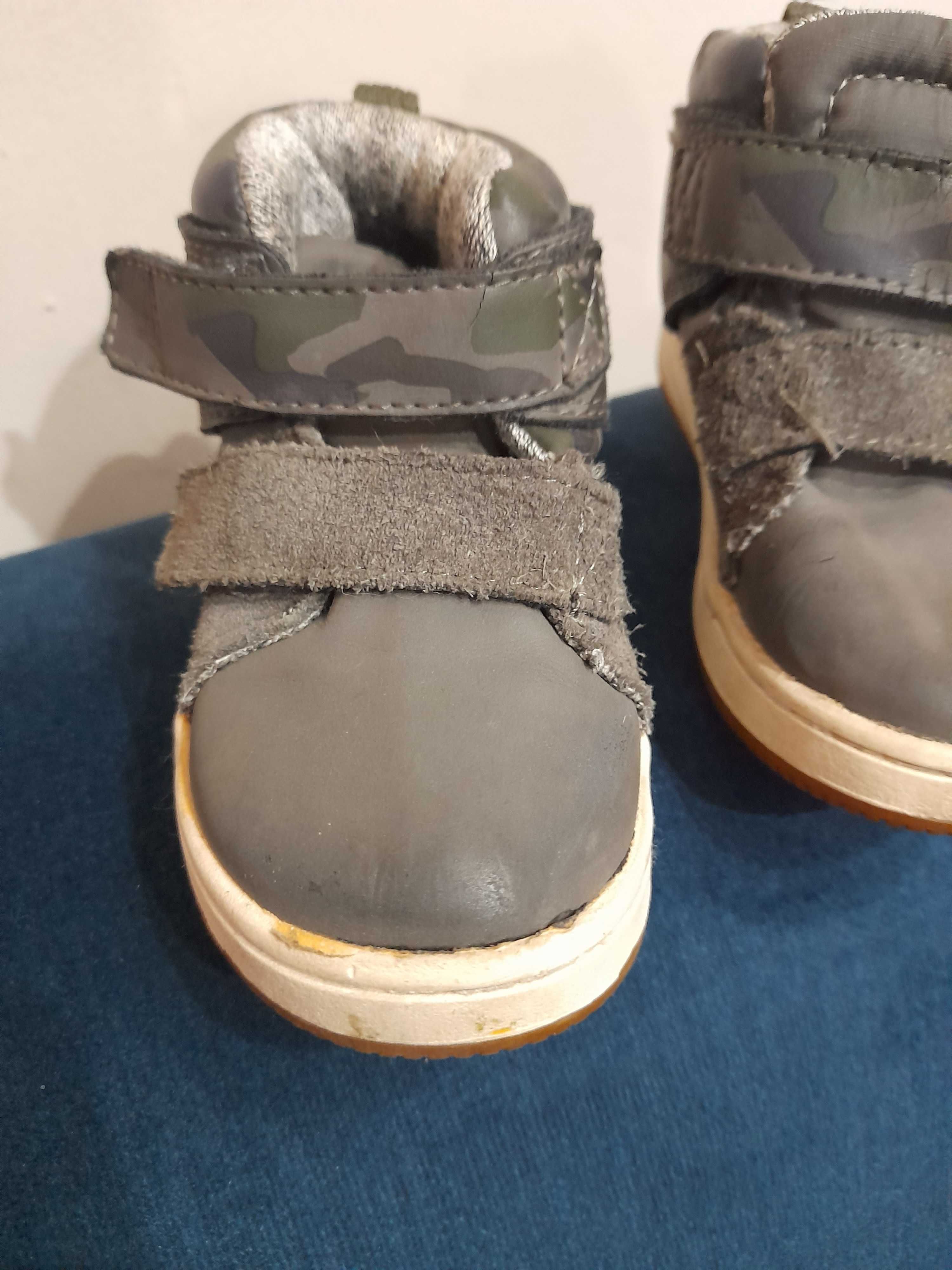 Ocieplane buty dziecięce za kostkę Zara Baby
