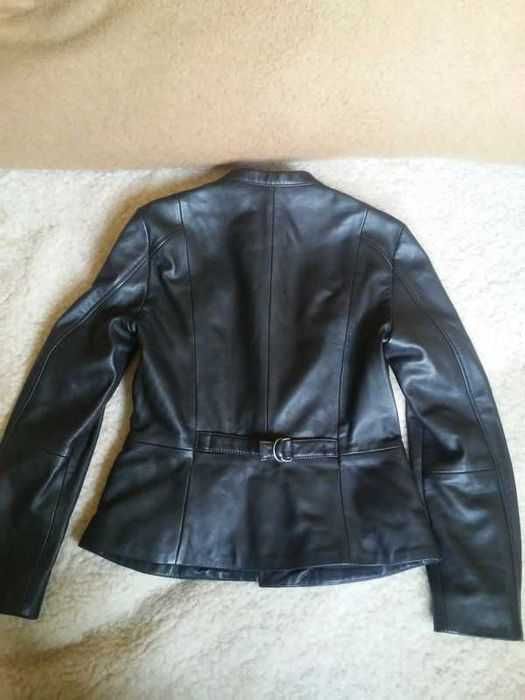 Hugo Boss, nowa kurtka ze skóry, 34