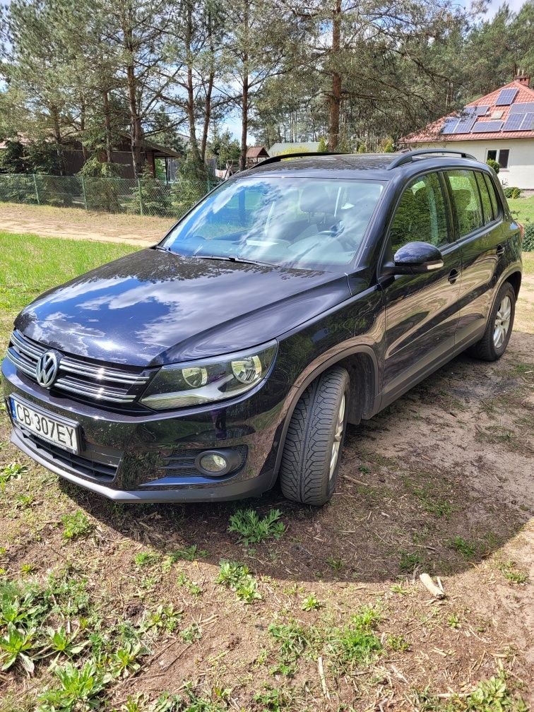 Wolkswagen Tiguan 2.0 TDI Trend&Fun 2015 r grud. pierwszy właściciel