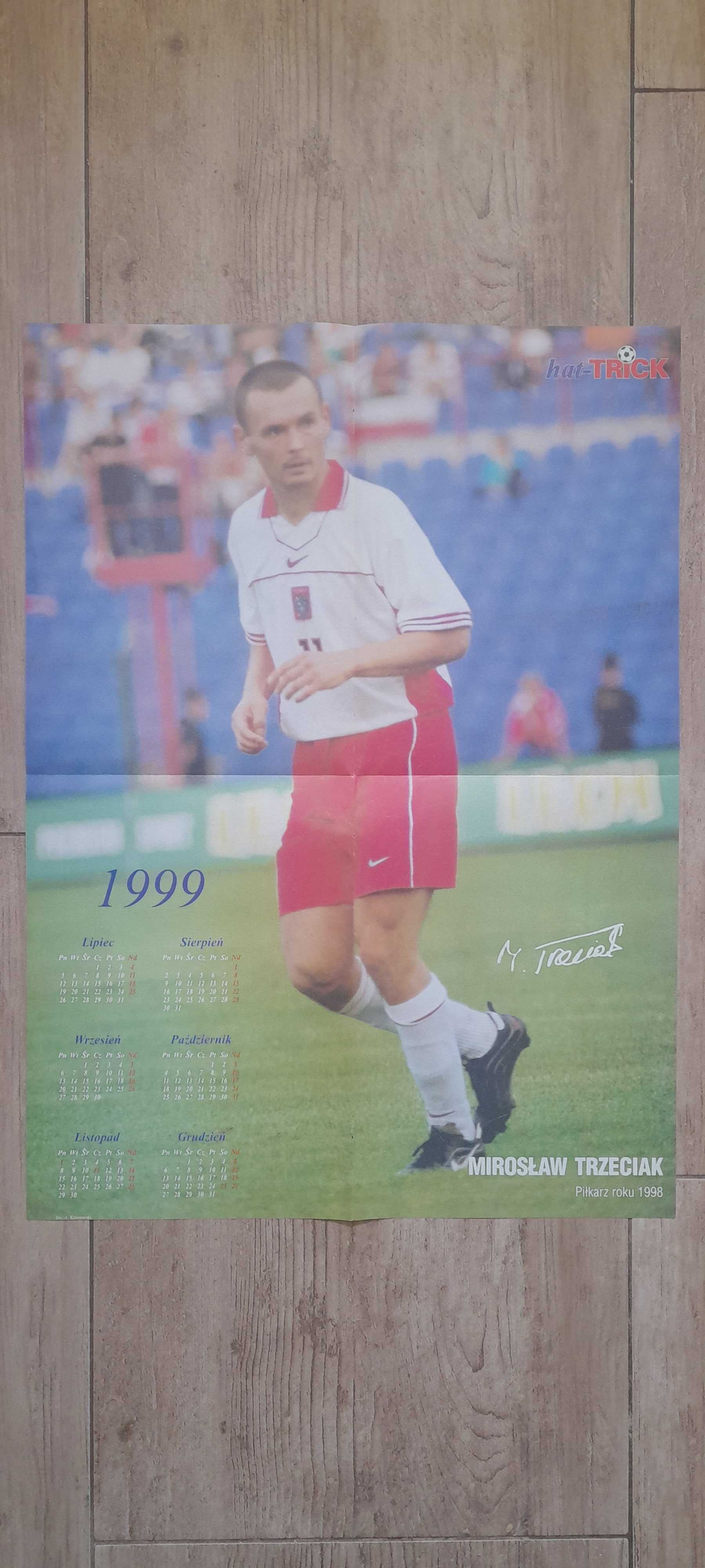 Zinadine Zidane ze Złotą Piłką/ Mirosław Trzeciak (Polska) - plakat'99