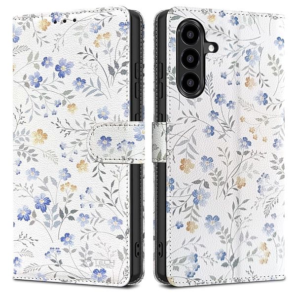 Tech-Protect Wallet Galaxy A56/5G Spring Flowers