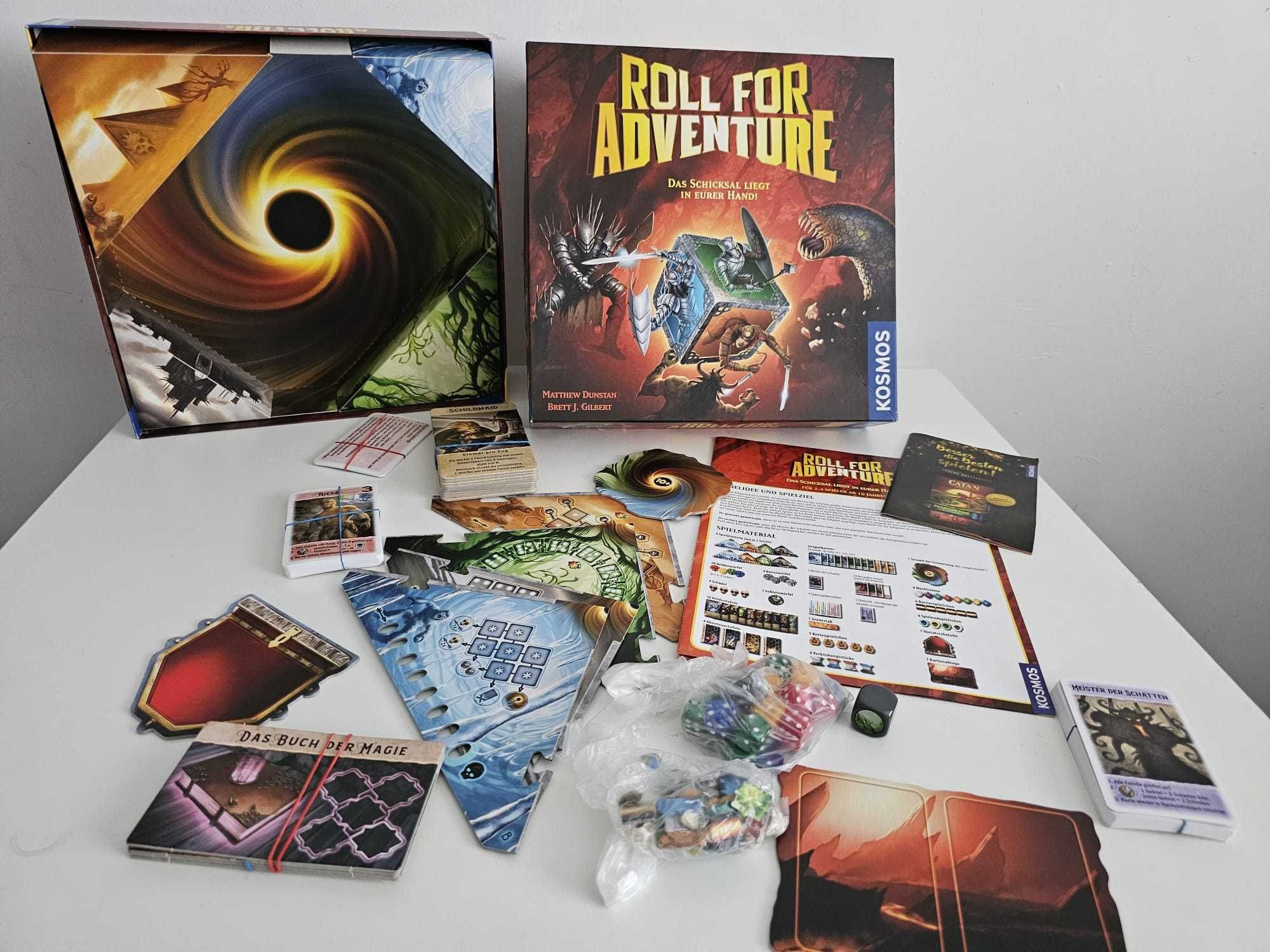 Roll for Adventure gra planszowa niemiecka