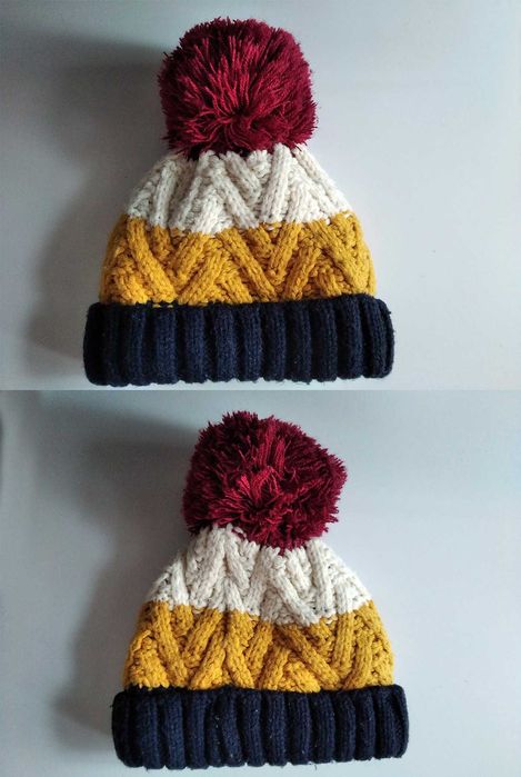 Шапки в'язані б/в