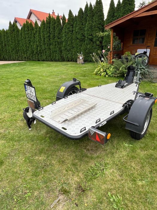 Przyczepa Lorries samochodowa pod motocykl