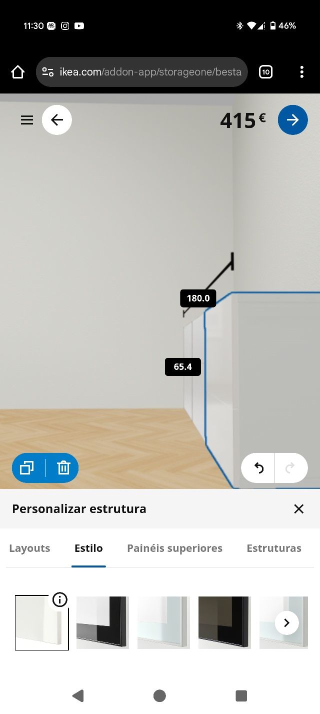 Móvel aparador IKEA  Besta