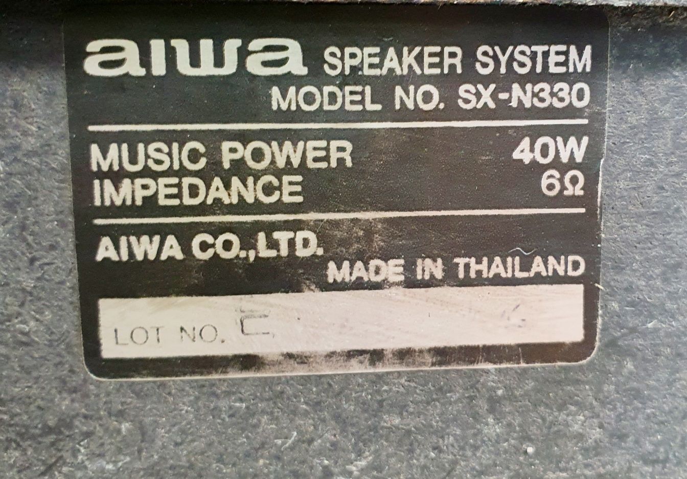 Wieża AIWA,  Mega Bass,  Karaoke