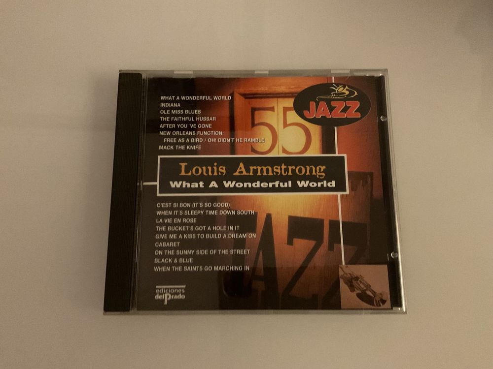 Louis Armstrong,What Wonderful World,em CD