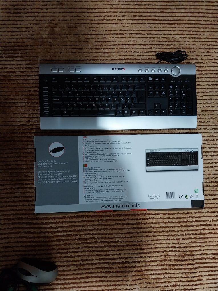 Teclado Computador  Matrix KB-8112