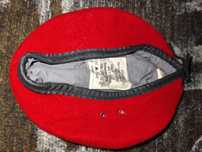 Beret harcerski czerwony